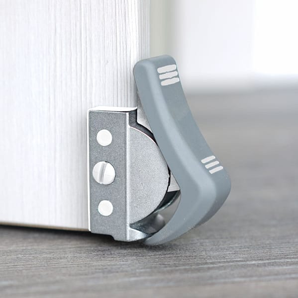 ClipFlix mini weiß Türstopper und Türfeststeller am Türfalz