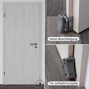 ClipFlix Türstopper Tür schließt ohne Demontage