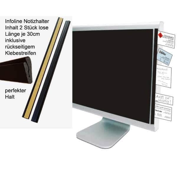 Infoline Monitor Notiz Memo-Leiste